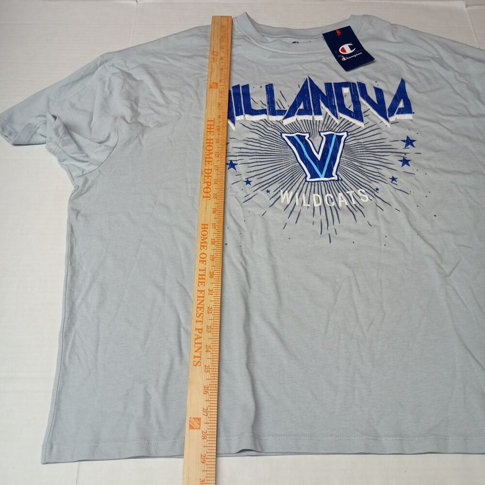 Champion Villanova Wildcats T-shirt Men's Size L/XL‎ Blue - Picture 5 of 7